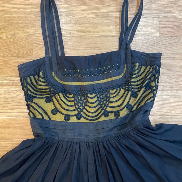 Anthropologie Floreat Cloaking Vista Dress - Picture 3 of 10